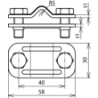 459030 Dehn Trennklemme 8-10mm/FL30 Produktbild Additional View 1 S