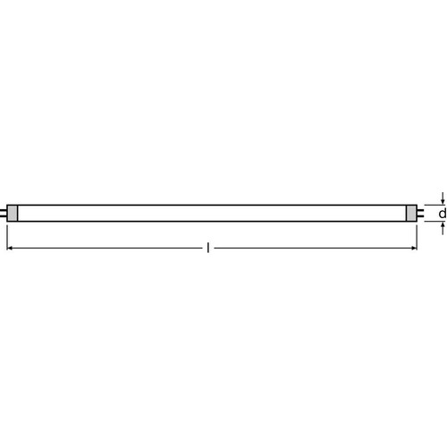 4050300241623 OSRAM L8W/840 Leuchtstofflampe EEI:A Produktbild Additional View 2 L