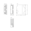 6ES7323-1BH01-0AA0 SIEMENS Simatic S7-300 Digitalbaugruppe SM 323 Produktbild Additional View 1 S