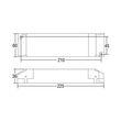 24-122750 MOLTO LUCE VST LED-Konverter 70W IP20 24VDC, nicht dimmbar Produktbild Additional View 1 S