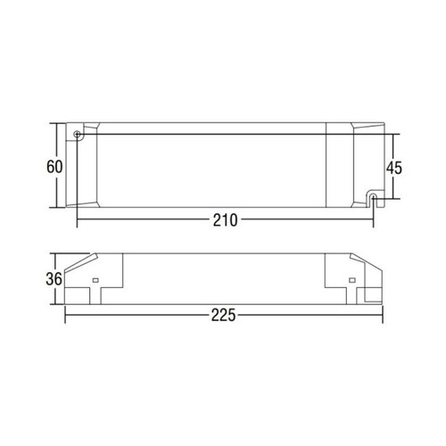 24-122750 MOLTO LUCE VST LED-Konverter 70W IP20 24VDC, nicht dimmbar Produktbild Additional View 1 L