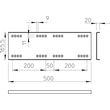 6227708 OBO WRVL 160 FS Längsverbinder 160x500 f. Weitspann-System 160 Produktbild Additional View 1 S