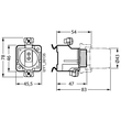 5SF1205 SIEMENS Diazed Sockel DIII 63A AC690V DC500V BÃŒgelklemme Produktbild Additional View 2 S