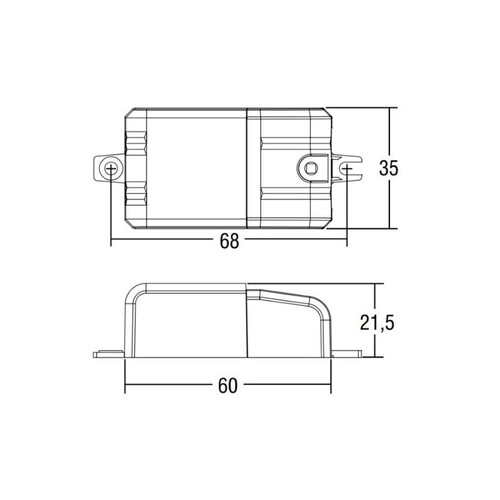 24-122596 Molto Luce LED Konverter 350mA 1-4 LED 1W Produktbild Additional View 1 L