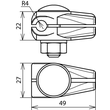 310008 Dehn Verbinder EST 8mm M10x35mm Produktbild Additional View 1 S