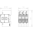 5094608 OBO Überspannungs-Ableiter V20-C 3-PH-1000V DC Produktbild Additional View 1 S