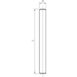 3141140 OBO 2078 M10 2M G Gewindestange M10x2000mm St Produktbild Additional View 1 S