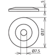 276006 DEHN Abdeckscheibe Kunststoff Produktbild Additional View 2 S