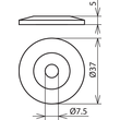 276006 DEHN Abdeckscheibe Kunststoff Produktbild Additional View 1 S