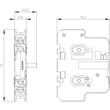 3TY7561-1AA00 Siemens Hilfschalterblock 1S 1Ö für Baugröße S2 seitlicher Anbau Produktbild Additional View 2 S