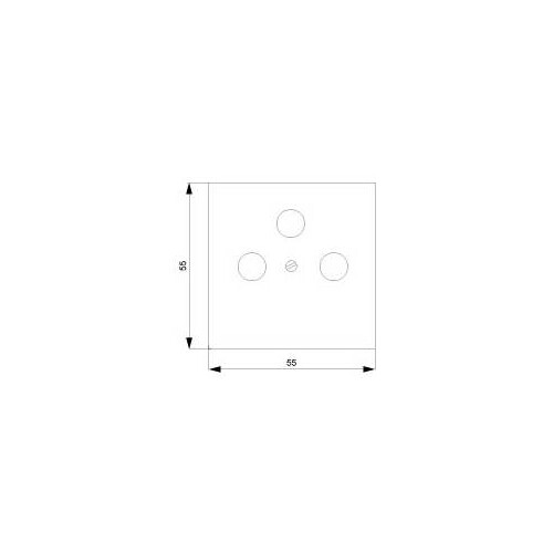 5TG1222-2 Siemens abdeckung f. SAT i-system Carbonmetallic Produktbild Additional View 1 L