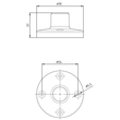 8WD4208-0DE Siemens Fuß für Bodenmontage Produktbild Additional View 1 S