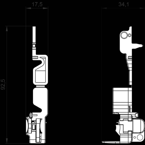 5ST3801 SIEMENS Absperrvorrichtung f. Griff Produktbild Additional View 1 L