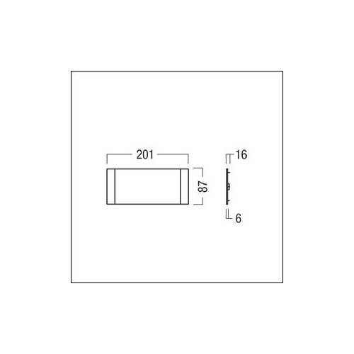 22166887 Zumtobel ERGOSIGN LED RZ-1U Produktbild Additional View 1 L