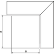 6247504 Obo LKMF40060FS Flachwinkel 40x60 Stahlblech Produktbild Additional View 1 S