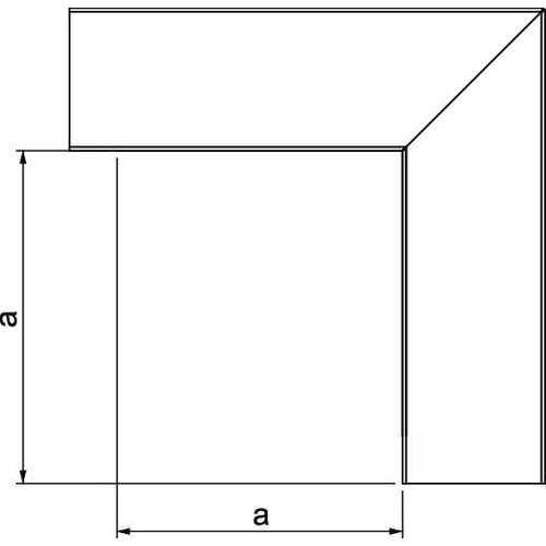 6247504 Obo LKMF40060FS Flachwinkel 40x60 Stahlblech Produktbild Additional View 1 L