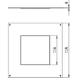 7400459 OBO Montagedeckel Nenngröße 4 für UZD250-3 Produktbild Additional View 1 S