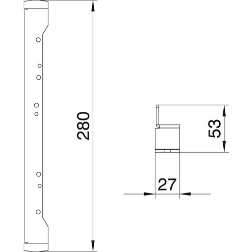 7410540 OBO Nivellierwinkel NW 250-3 QK Produktbild Additional View 1 L