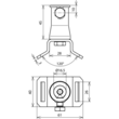 106322 Dehn Aufsatz mit Befestigungsbuch zum befestigen von Distanzhalter Produktbild Additional View 2 S