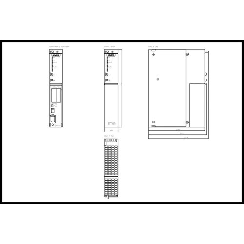 6ES7407-0RA02-0AA0 Siemens Simatic S7-400 Stromversorgung PS407 Produktbild Additional View 1 L