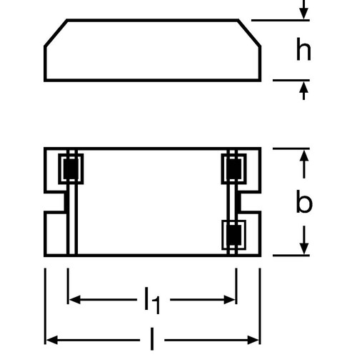 638560 Osram QT-ECO 1x18-24/220-240S Vorschaltgerät Produktbild Additional View 1 L