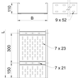 6098111 OBO WKSG 120 FS Weitspannkabelrinne 110x200x6000 ST Produktbild Additional View 1 S