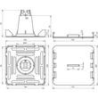 253030 DEHN KF für Dachleitungsträger 3,5mm        (2 teilig) Produktbild Additional View 2 S