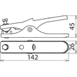 546025 Dehn Erdungszange Produktbild Additional View 2 S