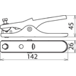 546025 Dehn Erdungszange Produktbild Additional View 1 S