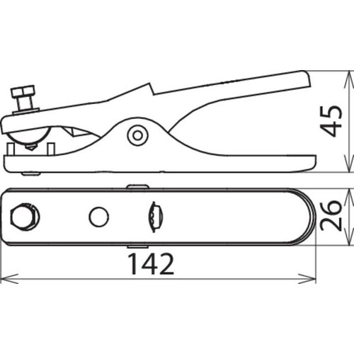 546025 Dehn Erdungszange Produktbild Additional View 1 L