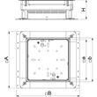 7410043 OBO UZD 115170250-3 Zug-u.Ab- zweigdose 115-170mm 410x367x115St FS Produktbild Additional View 1 S