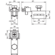 540900 Dehn Spannkopf NIRO f. Spannband 25x0,3mm 2 x 4-25mm² Produktbild Additional View 2 S