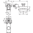 540900 Dehn Spannkopf NIRO f. Spannband 25x0,3mm 2 x 4-25mm² Produktbild Additional View 1 S