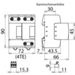 951205 DEHN Kombiableiter Dehnventil M TN 255 FM Produktbild Additional View 2 S