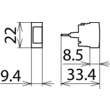 907470 DEHN DRL HD 24 Überspannungs. Ableiter Schutzstecker Produktbild Additional View 2 S