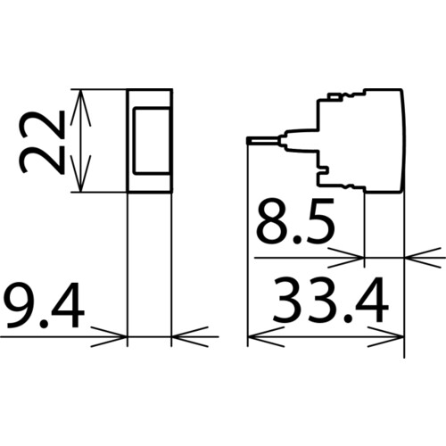 907470 DEHN DRL HD 24 Überspannungs. Ableiter Schutzstecker Produktbild Additional View 2 L