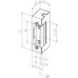 17E---------D11 EffEff Türöffner Mod. 17 6-12V AC/DC mech. Entr. FaFix Produktbild Additional View 1 S