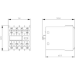 3RH2911-2GA22 SIEMENS HILFSSCH.BL. FRONT 2S+2OE 1S, 1OE, 1OE, 1S, FUER HILFSSCH. Produktbild Additional View 2 S