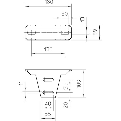 6348920 Obo KU 5 V FT Kopfplatte variabel Produktbild Additional View 1 L