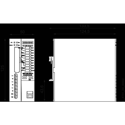 6EP1931-2EC42 SIEMENS SITOP DC-USV- MODUL 24V/15A Produktbild Additional View 2 L