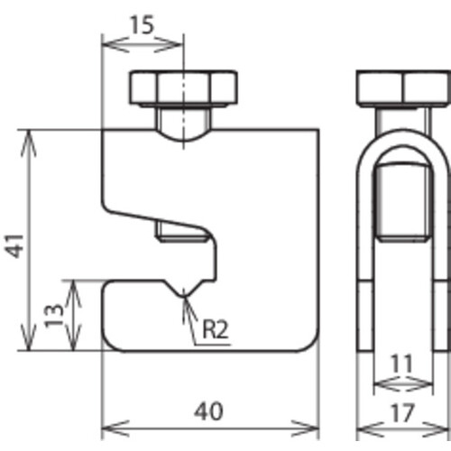 308025 DEHN Verbindungsklemme Produktbild Additional View 1 L