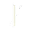 576-0195 Molto Luce Pari Led IP44 Wand/Deckenleuchte 12W 1080lm 600mm Produktbild Additional View 1 S