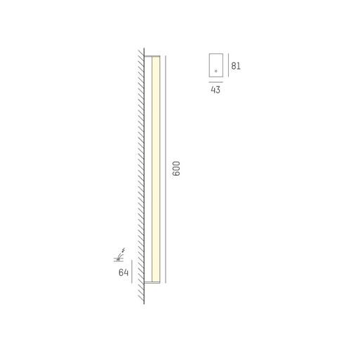 576-0195 Molto Luce Pari Led IP44 Wand/Deckenleuchte 12W 1080lm 600mm Produktbild Additional View 1 L