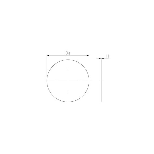 J313S Jacob Blindplatte M20x1,5 PE-HD Produktbild Additional View 1 L