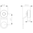 3SE5000-0AA01 SIEMENS Schwenkhebel, für Positionsschalter 3SE51 Metallhebel Produktbild Additional View 1 S