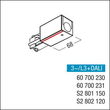 S2801150 Zumtobel 3PH EINSP L WH Anfangseinspeisung Schutzleiter links Produktbild Additional View 1 S