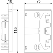 6274 37 0 OBO GK-E70110RW Endstück reinweiss zu 70x110 Produktbild Additional View 1 S