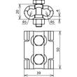 305007 Dehn Parallelverbinder Cu 4-10mm Produktbild Additional View 2 S