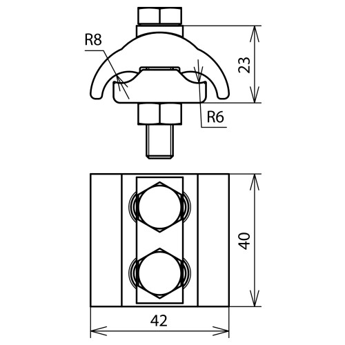 306100 Dehn Parallelverbinder Cu 5-12,5 Produktbild Additional View 1 L