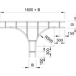 6312632 OBO WLT1120FS T-Abzweigstück 110x200 für Weitspannkabelleiter 110 Produktbild Additional View 1 S